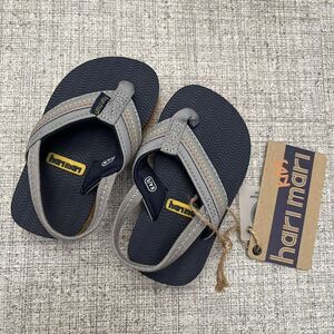 HARI MARI Boys Brazos‎ II Sandals Size K4/5 Navy Blue NEW Beach Casual Summer